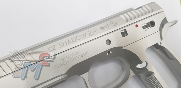 CL Project CNC 7075 Aluminum KJ Shadow 2 Slide & Frame Set (Silver / Black)(ASG Licensed) - Click Image to Close
